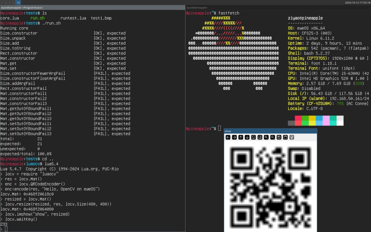 opencv demo